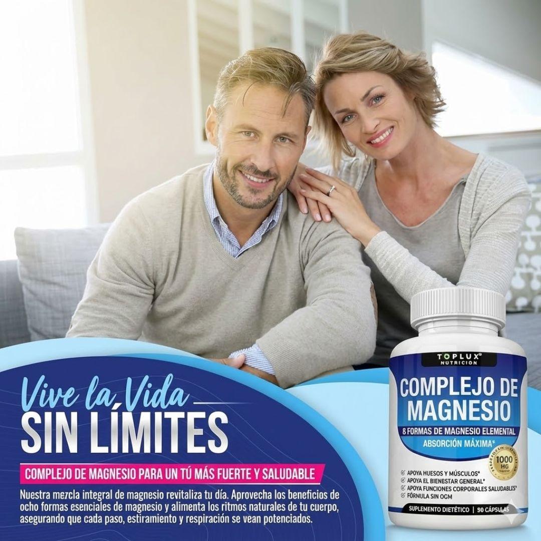 Magnesio Complex 8-en-1 Ultra Absorción (1000mg)