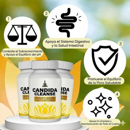 Candida Detox Pro™ - Limpieza Digestiva y Equilibrio Intestinal