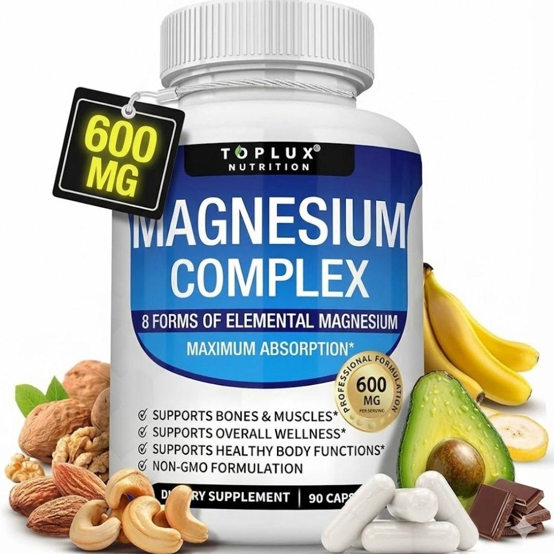 Magnesium8 Ultra™ - Complejo de Magnesio de Espectro Completo