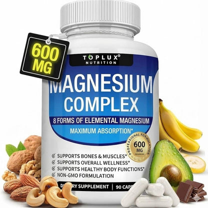 Magnesium8 Ultra™ - Complejo de Magnesio de Espectro Completo