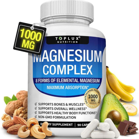 Magnesio Complex 8-en-1 Ultra Absorción (1000mg)