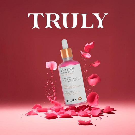 Truly SoftServe™ - Aceite Post-Afeitado Hidratante y Calmante