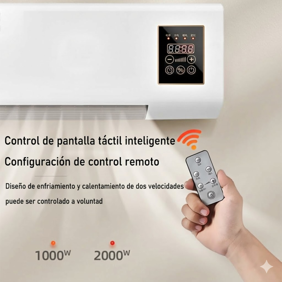 ThermoWall Pro™ - Calefactor Split de Pared  con Control Remoto