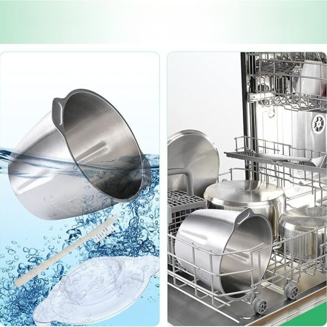 MasterChop 2L - Picadora Eléctrica Inox de Doble Velocidad