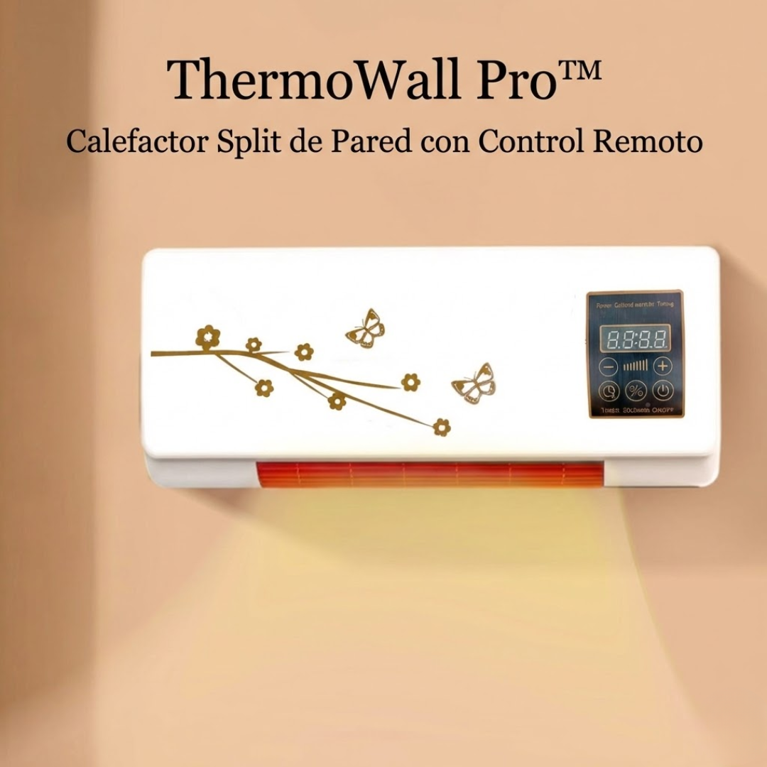 ThermoWall Pro™ - Calefactor Split de Pared  con Control Remoto
