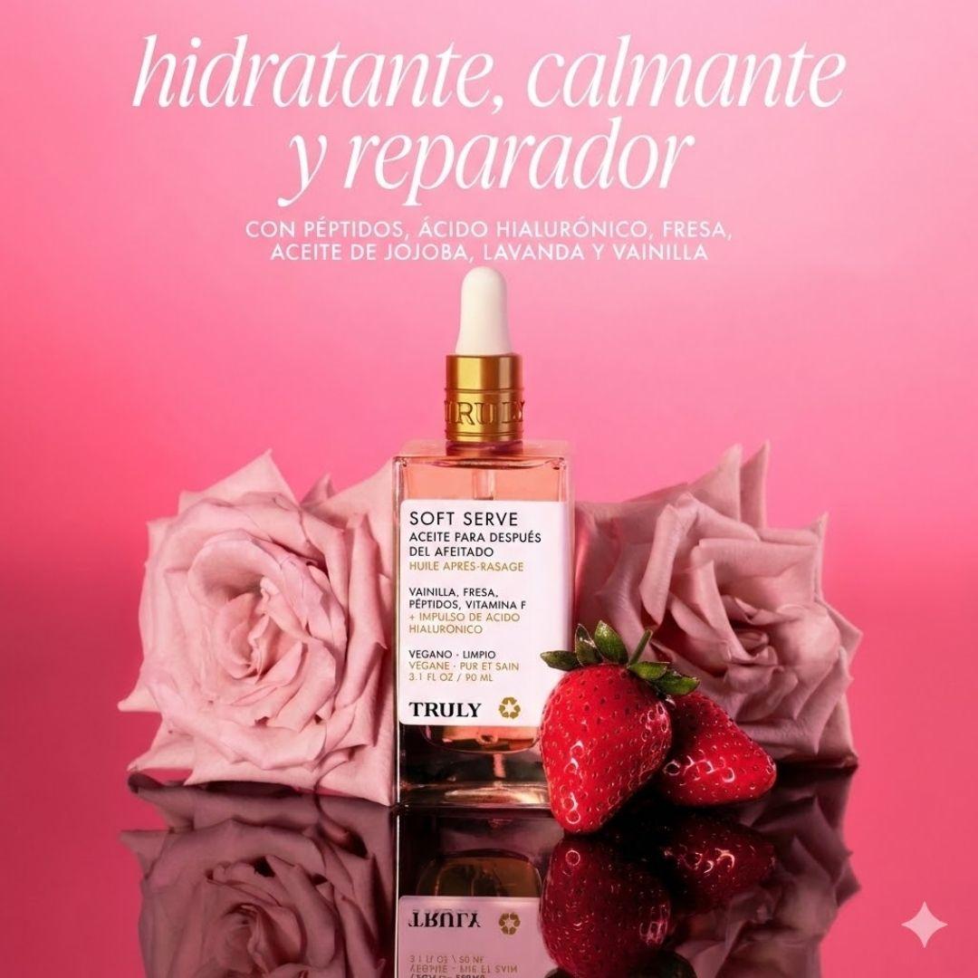 Truly SoftServe™ - Aceite Post-Afeitado Hidratante y Calmante