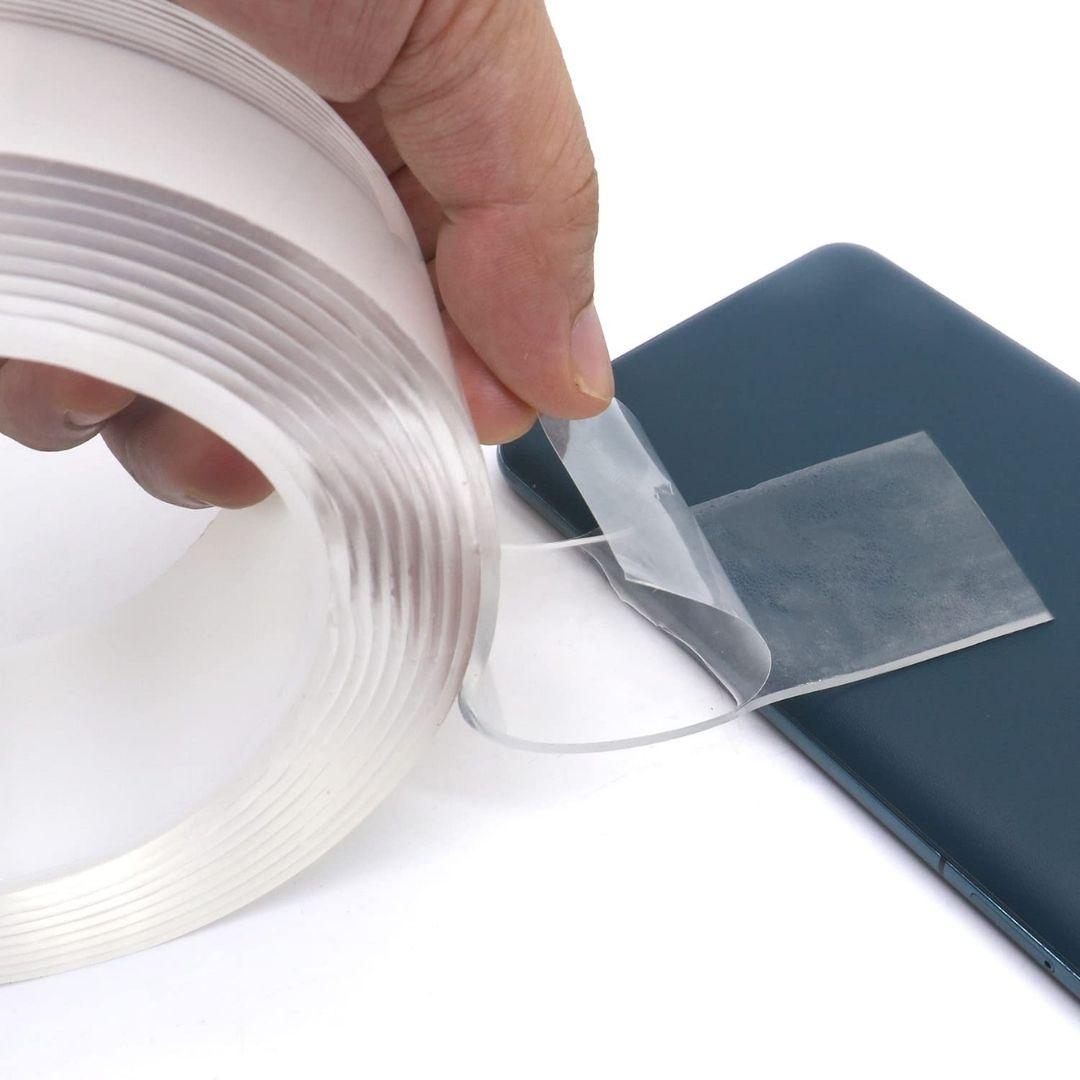 NanoGrip Tape™ 5M - Cinta Doble Contacto Reutilizable Extra Fuerte