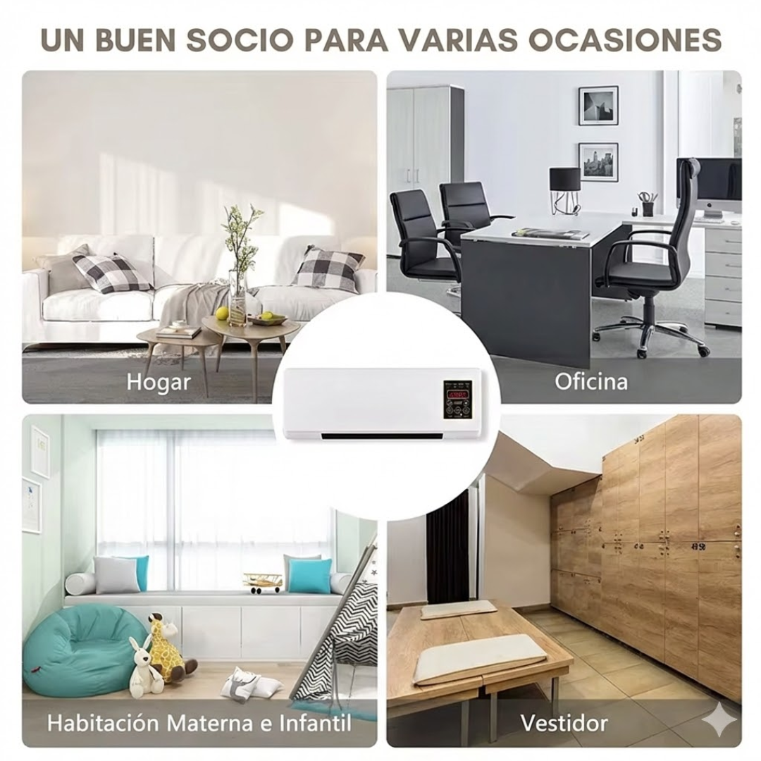 ThermoWall Pro™ - Calefactor Split de Pared  con Control Remoto