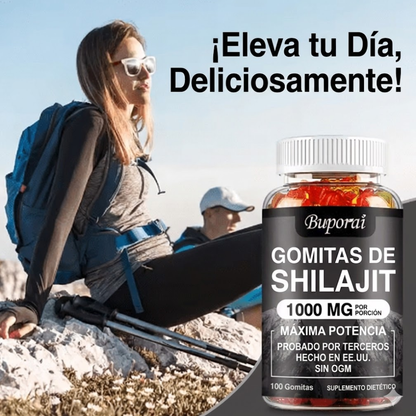 Himalayan Shilajit Gummies - Energía y Enfoque Mental